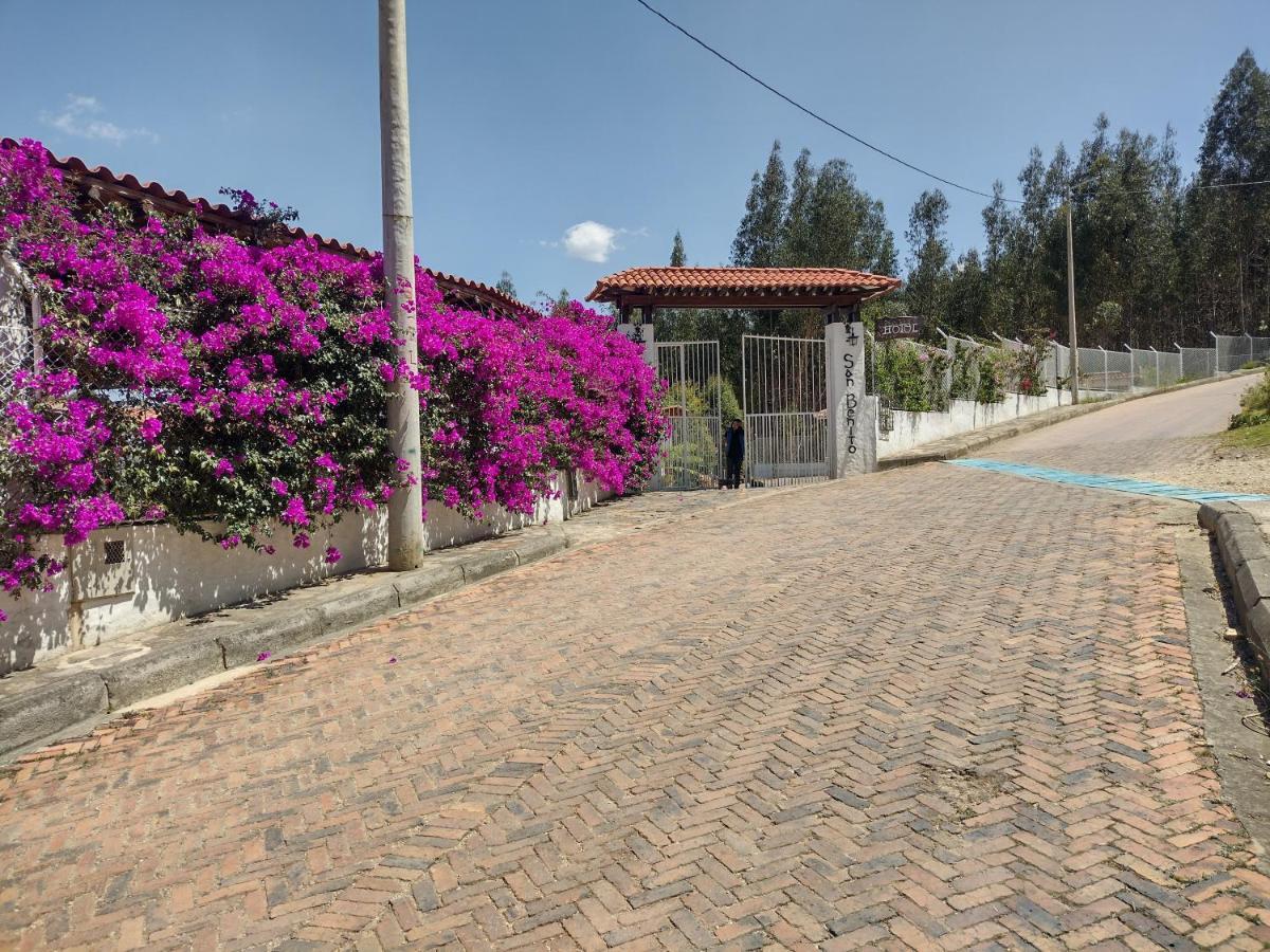 San Benito Hotel Tibasosa Exteriér fotografie
