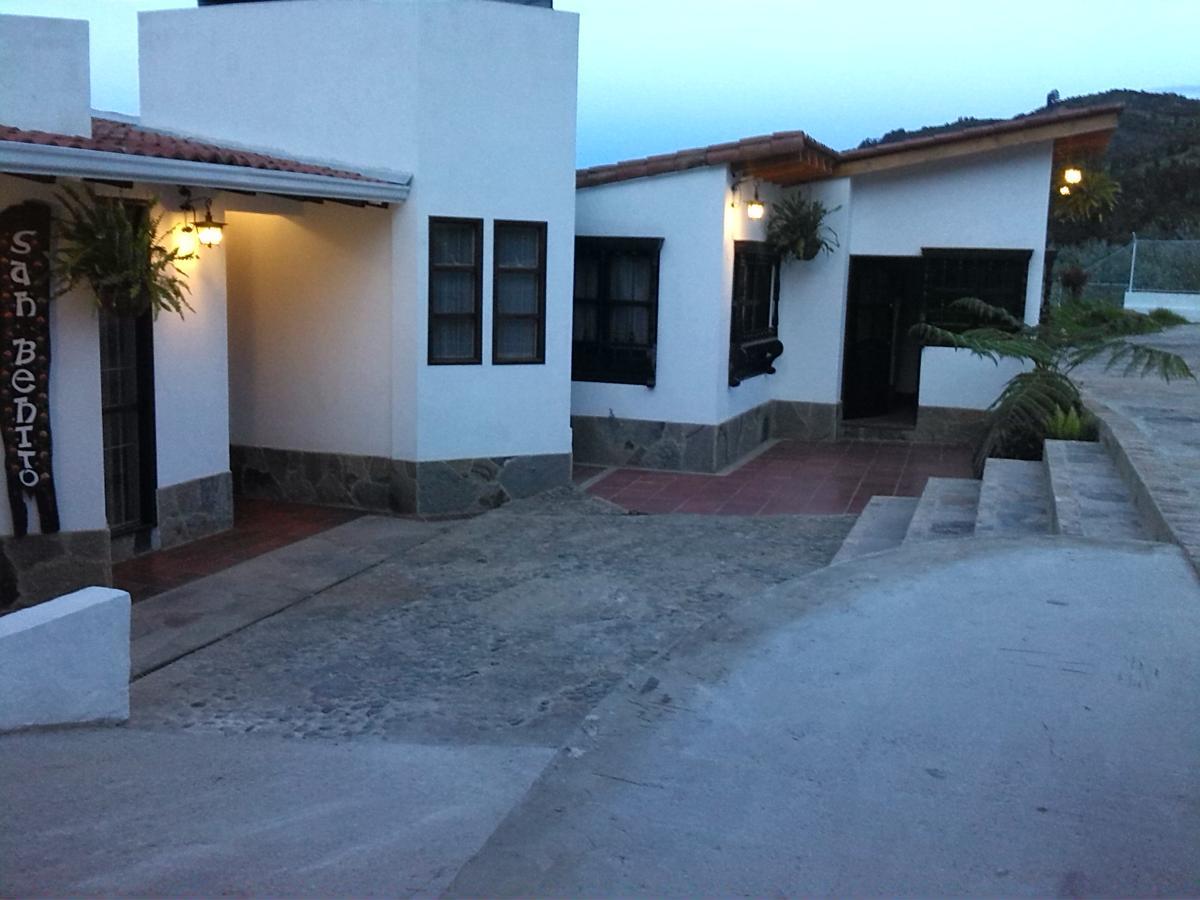 San Benito Hotel Tibasosa Exteriér fotografie