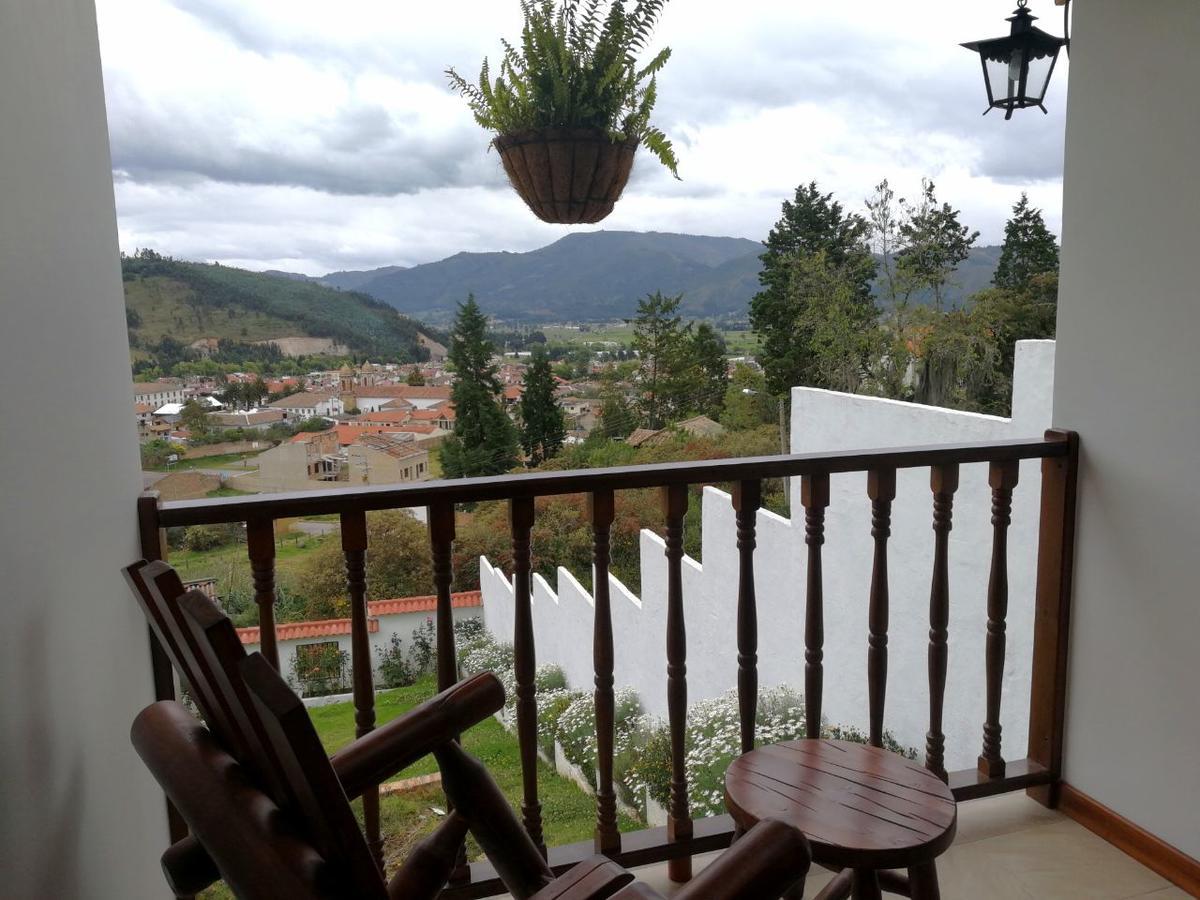 San Benito Hotel Tibasosa Exteriér fotografie